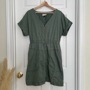 Green Jumpsuit Dress